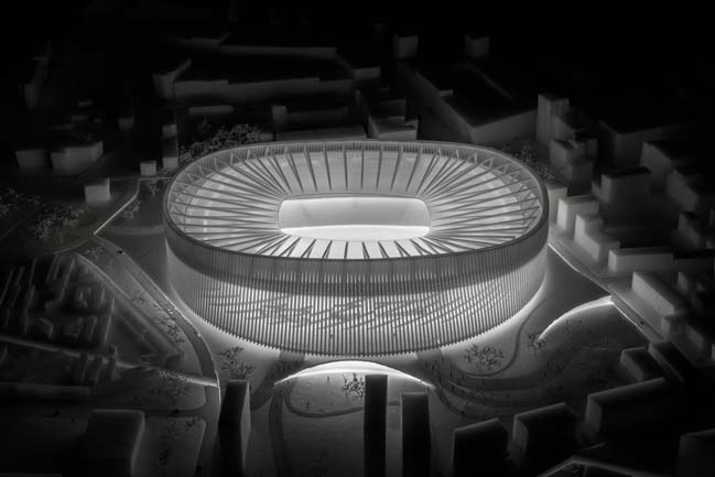 新巴塞罗那足球俱乐部的建筑概念
