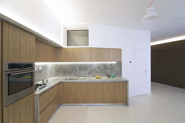 Minimalist apartment design by R3Architetti
