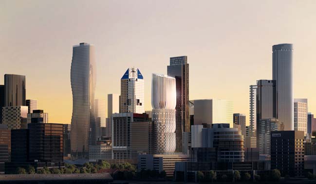 New images of 600 Collins Street project by Zaha Hadid Architects