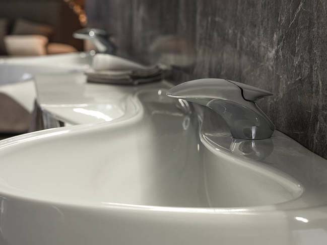 Vitae bathroom collection by Zaha Hadid Design