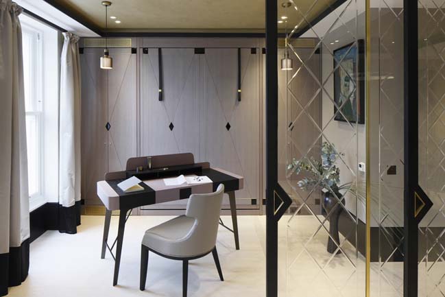 Luxury apartment in London by OpenAD
