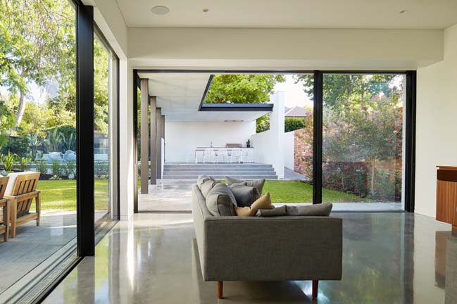 Modern house extension project in Perth by David Barr Architect