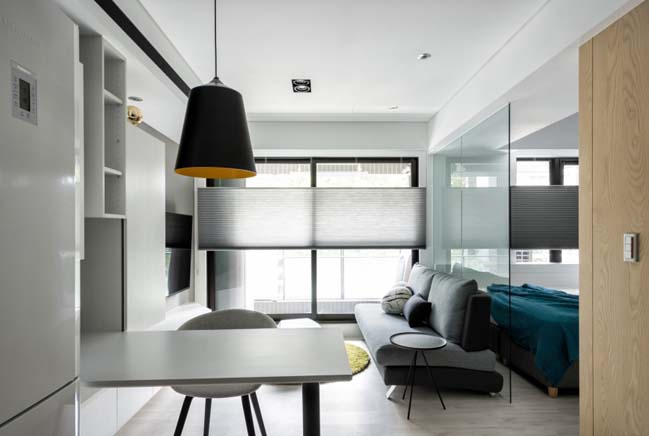 Small one-bedroom apartment by CHI-TORCH