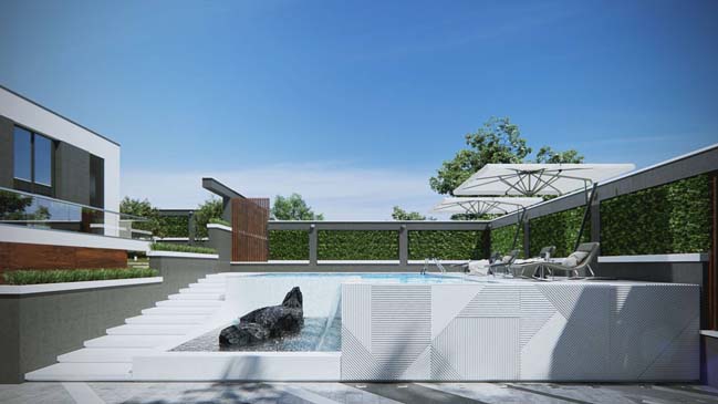 Luxury modern villa by MUSA Studio
