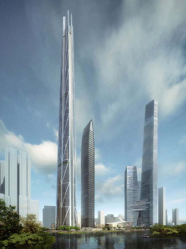 The tallest skyscraper in China by bKL Architecture