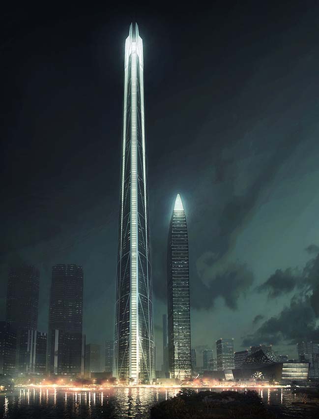 The tallest skyscraper in China by bKL Architecture