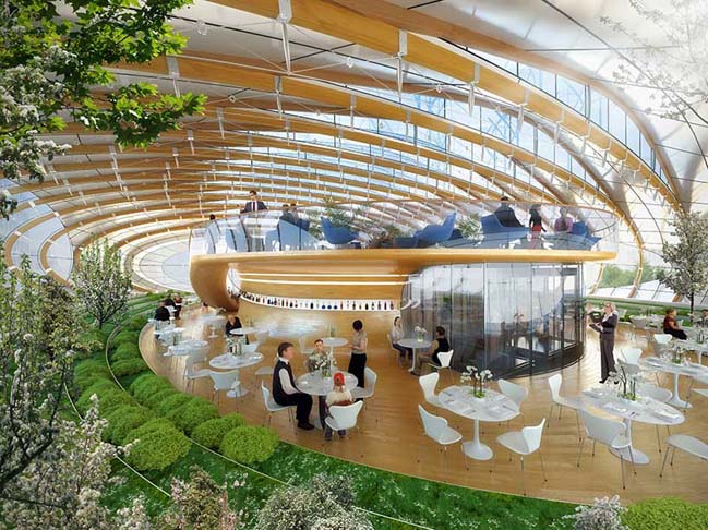 The Botanic Center Bloom in Brussels by Vincent Callebaut