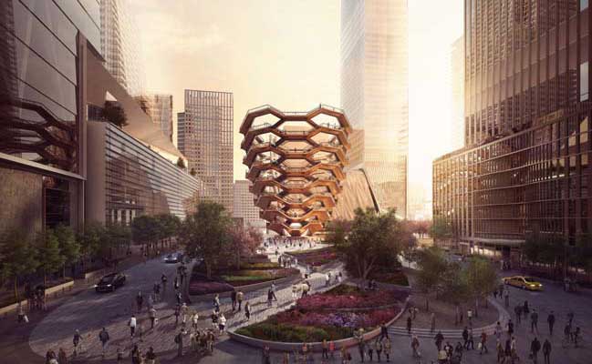 A new public landmark in Manhattan by Heatherwick Studio