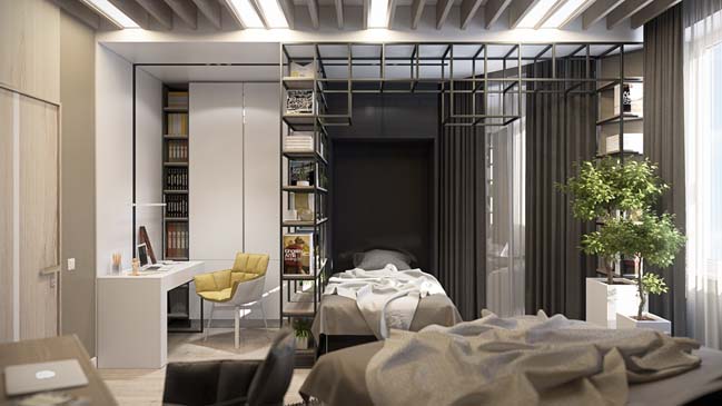 Luxury modern apartment by MUSA Studio