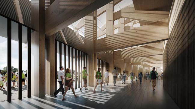 Forest Green Rovers Stadium by Zaha Hadid Architects