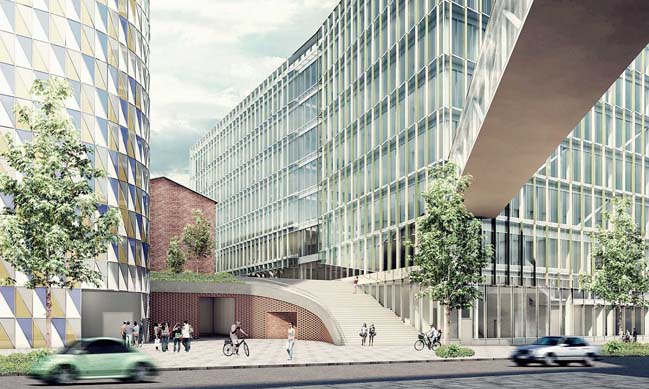 New Laboratory Building in Stockholm by C.F. Møller Architects