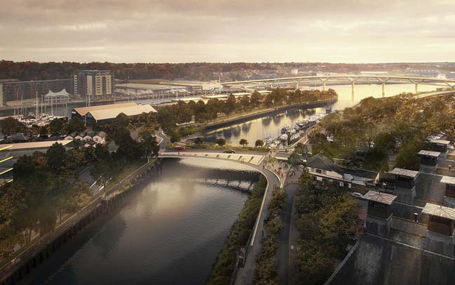 New river crossings in Ipswich by Foster + Partners