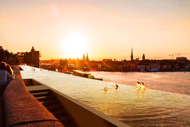 Stockholm Infinity Pool by UMA