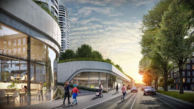 Construction of Sky Park by Zaha Hadid Architects has begun