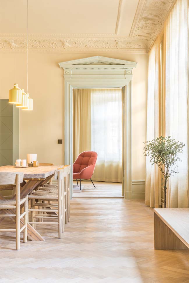 19th Century Stockholm Apartment Renovation by NOTE Design Studio