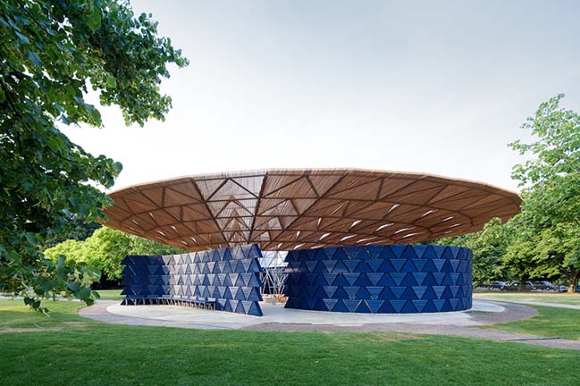 Serpentine Pavilion 2017 in London by Kéré Architecture