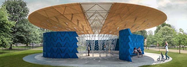 Serpentine Pavilion 2017 in London by Kéré Architecture