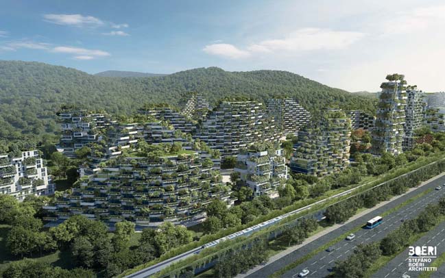 Liuzhou Forest City by Stefano Boeri Architetti
