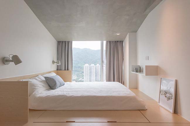 Cosy apartment interior in Hong Kong by mnb design studio