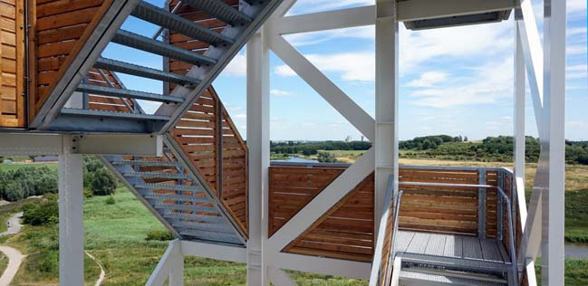 Viewing tower Hoge Bergse Bos by Ateliereen Architecten