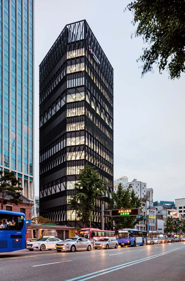 Namdeamun Office Building in Seoul by Mecanoo