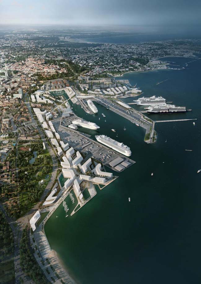 Zaha Hadids Architects transform the Old City Harbour in Tallinn