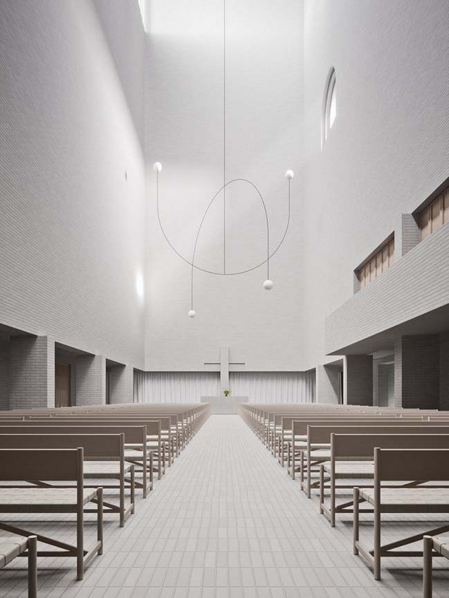 New church concept in Ylivieska by Förstberg Ling