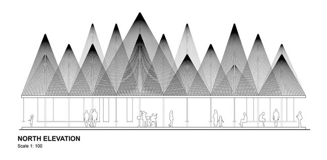 18 Peaks Pavilion by Studio Kota Architecture