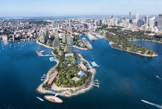Garden Island Concept in Sydney by LAVA