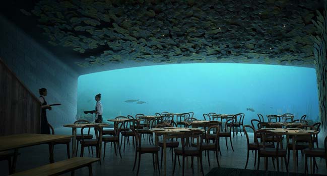 First underwater restaurant in Norway by Snøhetta