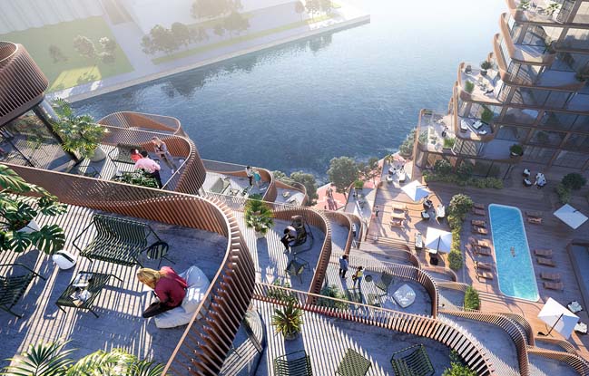 3XN wins competition to design waterfront condo in Toronto