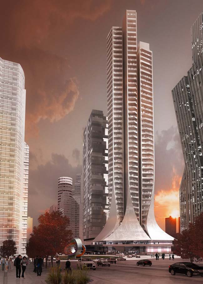 Zaha Hadid works begin on Bora Residential Tower