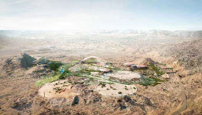 Oman Botanic Garden by Grimshaw Architects