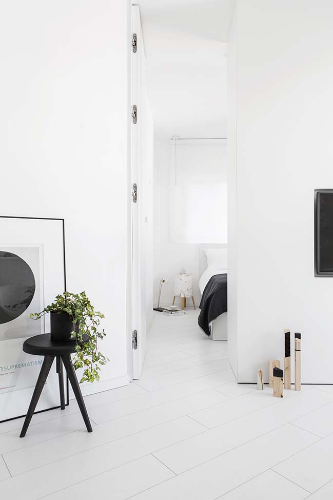 White Apartment by Yael Perry