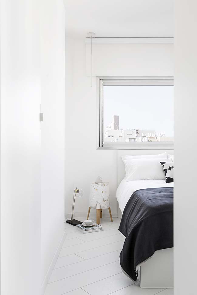 White Apartment by Yael Perry
