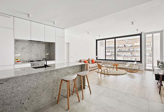 Villarroel Apartment in Spain by Raul Sanchez Architects