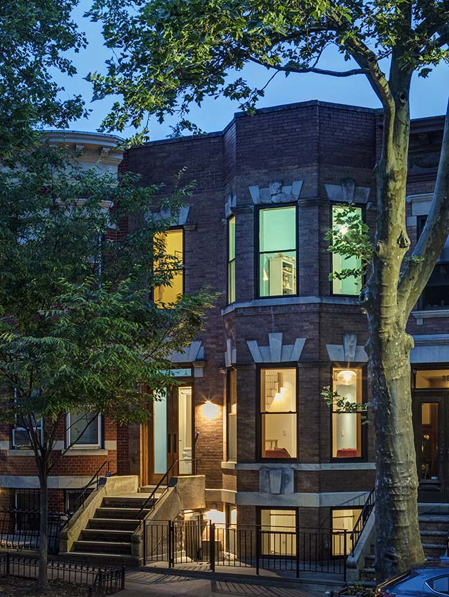 Sherman St Rowhouse by BFDO Architects