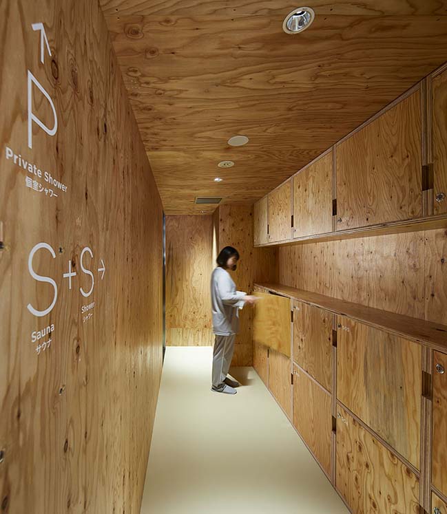 Capsule Hotel in Tokyo by Schemata Architects