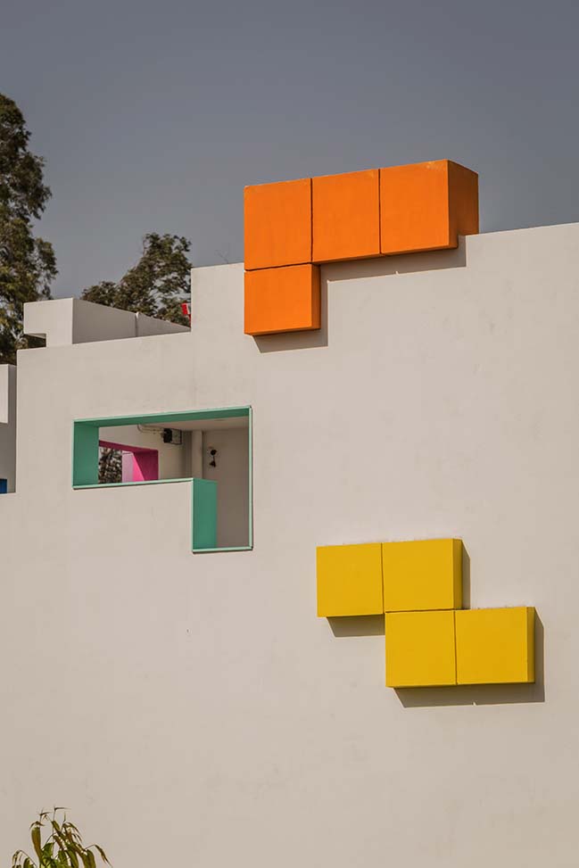 The Tetrisception in New Delhi by Renesa Architecture