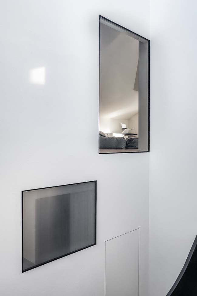 White Concrete Old House by I/O Architects