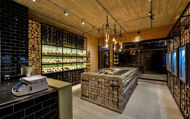 PONTE VECCHIO food shop in Argentina by EFEEME arquitectos
