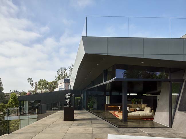 加利福尼亞的未來派住宅，作者：Eric Rosen Architects