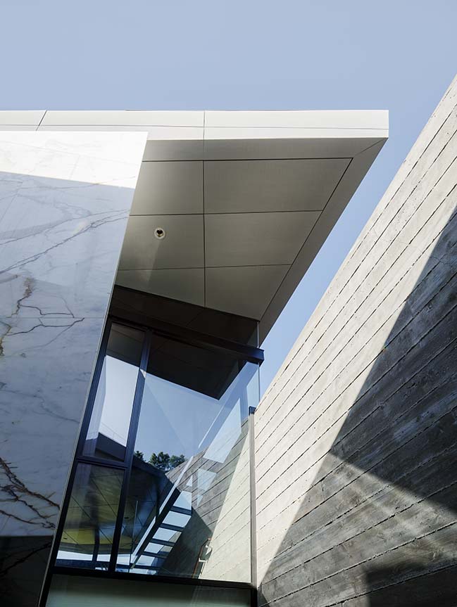 加利福尼亞的未來派住宅，作者：Eric Rosen Architects