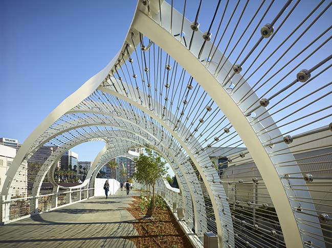 Rainbow Bridge in Long Beach by SPF:architects