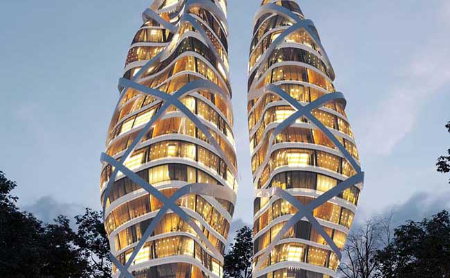 Towers of Love in Toronto by Alva Roy Architects