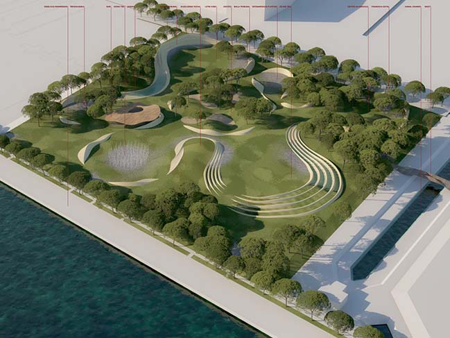 Construction underway on ENOTA's Koper Central Park proposal