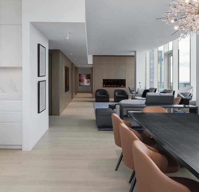 A penthouse in downtown Montreal by Desjardins Bherer