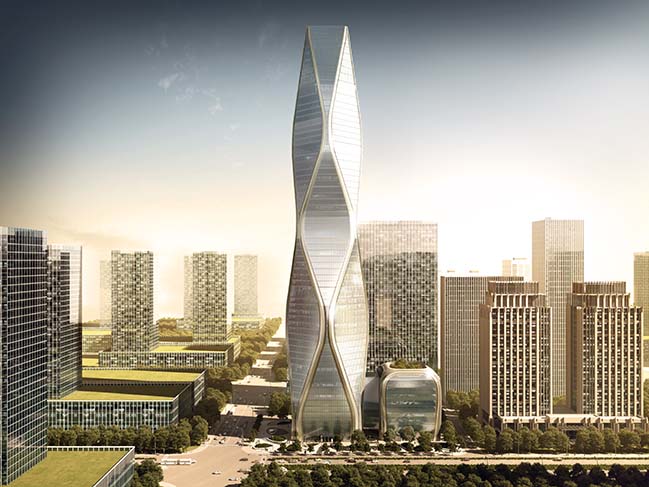 SOM reveals design of Hangzhou Wangchao Center