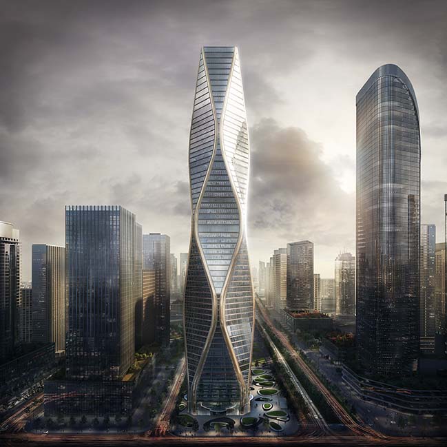 SOM reveals design of Hangzhou Wangchao Center