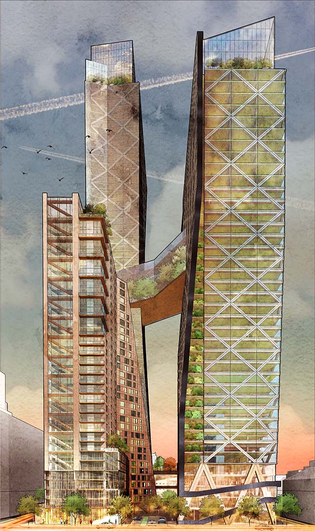 Timber Towers by Hickok Cole